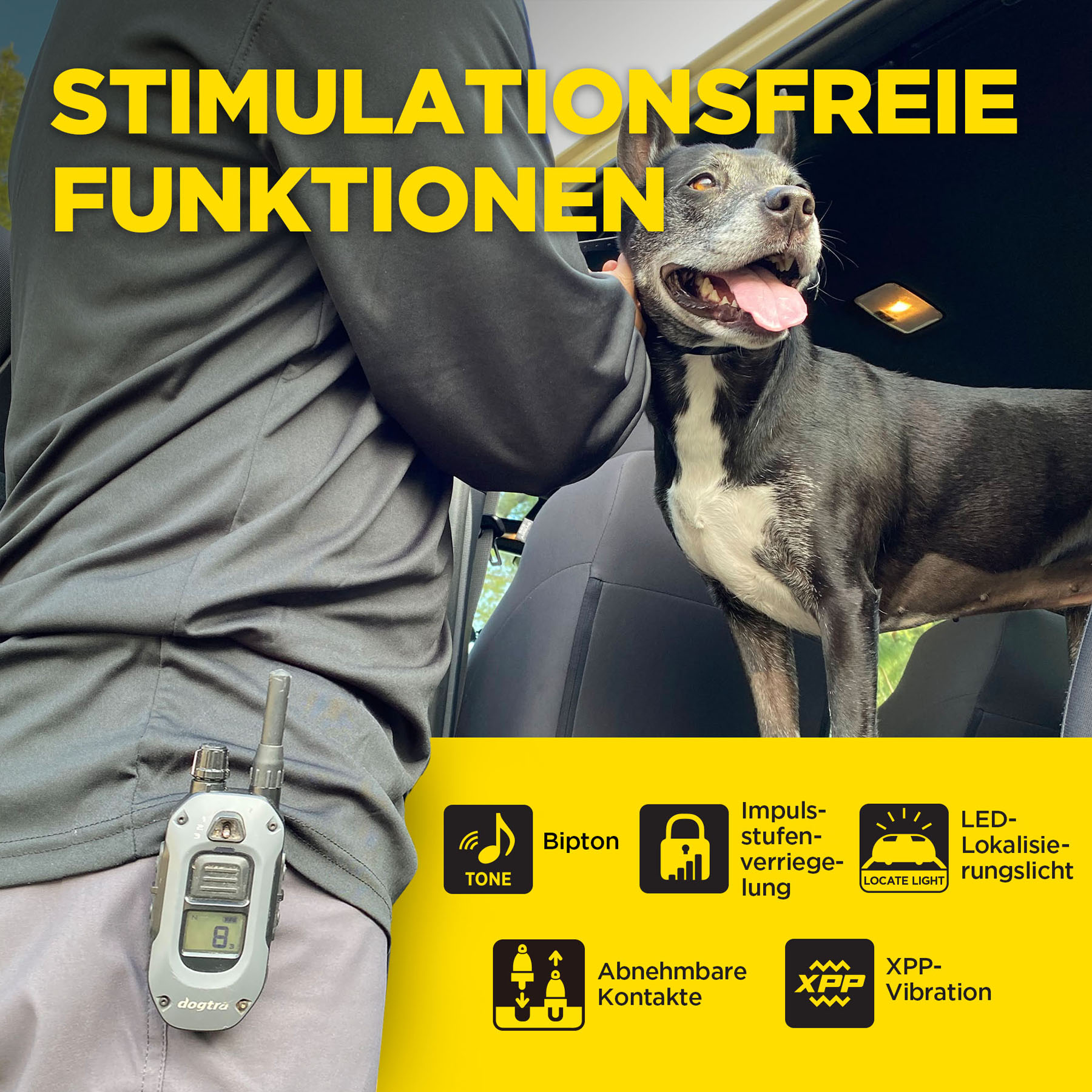 Dogtra 640X Ferntrainer 600 m Reichweite & LED-Sicherheitslicht Dogtra 640X Ferntrainer 600 m Reichweite & LED-Sicherheitslicht